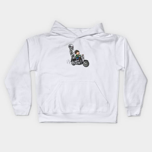 Judgement Day Kids Hoodie by zomboy